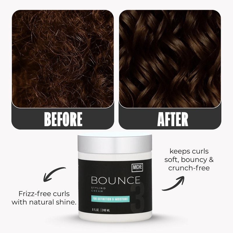 Miche Bounce Styling Cream, Definition and Moisture, 8 fl oz