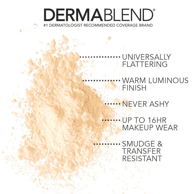 Dermablend Loose Setting Powder - Face Makeup & Finishing Powder for Light, Medium & Tan Skin Tones