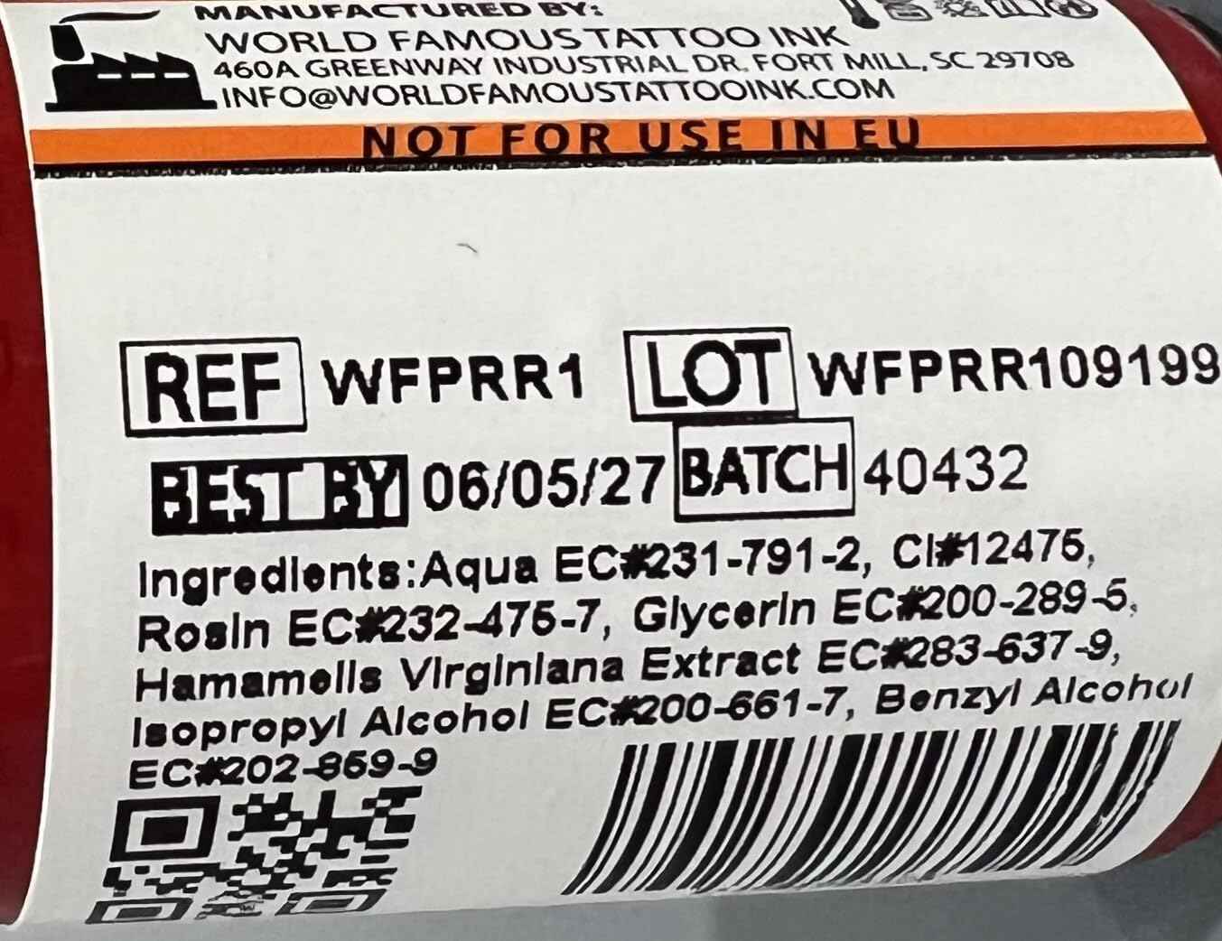 World Famous Tattoo Ink Limitless - Dark Pink 2 - Professional Tattoo Ink & Tattoo Supplies - Skin-Safe Permanent Tattooing in Bold Shades - Vegan & Non-Toxic (1 oz)