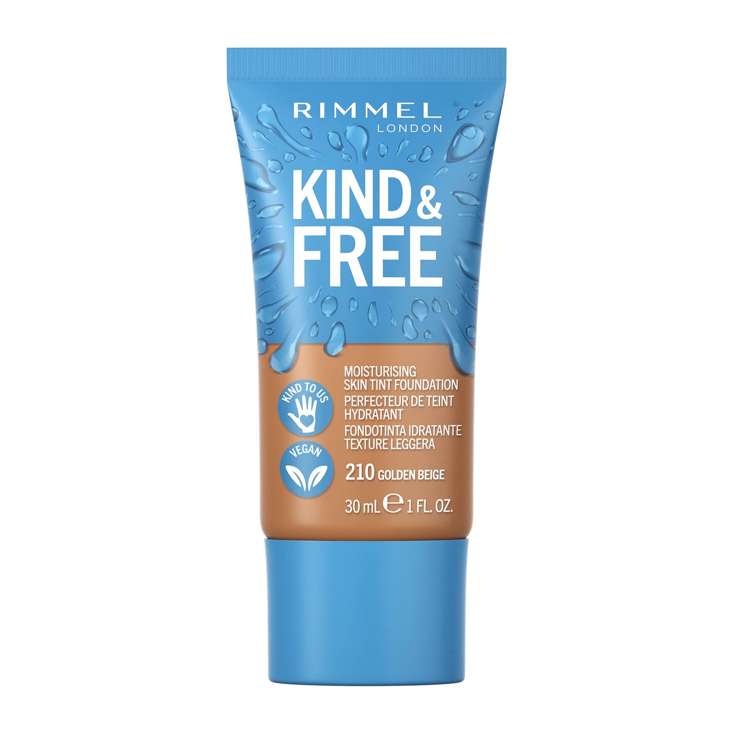 Rimmel Kind & Free Foundation - 210 Golden Beige