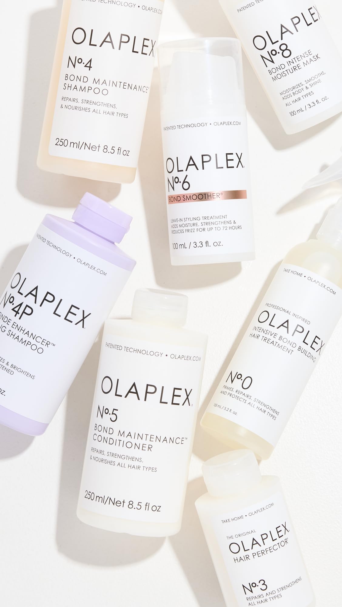 Olaplex No. 4 Bond Maintenance Shampoo, Repairs, Strengthens, & Nourishes All Hair Types, Adds Shine & Leaves Hair Feeling Soft, 8.5 fl oz