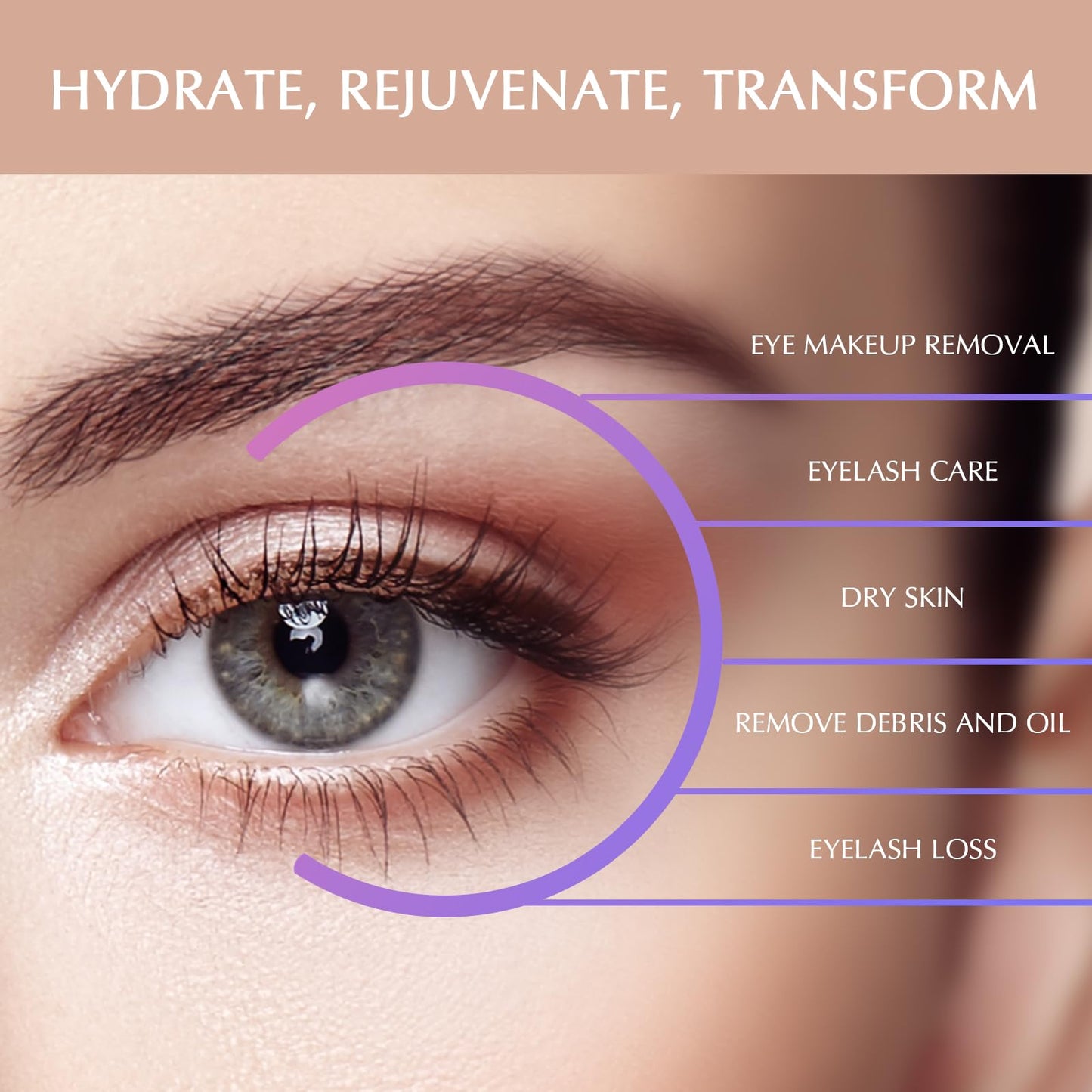 500ml Lash Shampoo Bulk, High-Purity Eyelash Cleanser for Extensions, Safe Makeup Remover, Non-irritating or Burning Formula Eyelid Foaming Cleanser for Professional Salon and Home Use (Unscented)