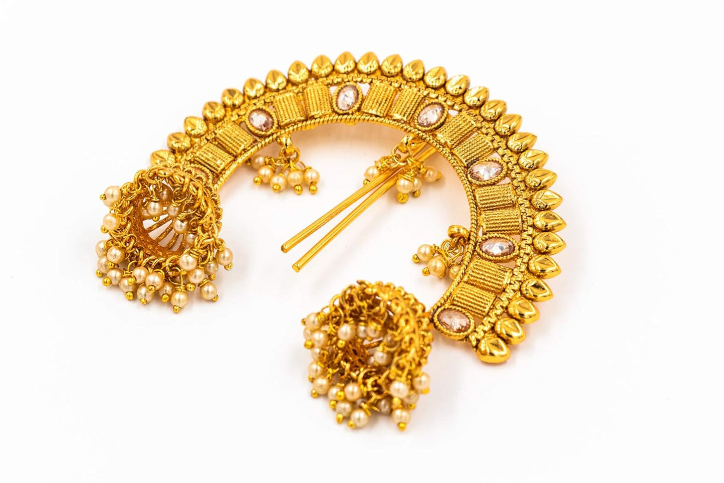 Traditional Indian Wedding Hair Accessories - Elegant Bridal Jewelry for Special Occasions