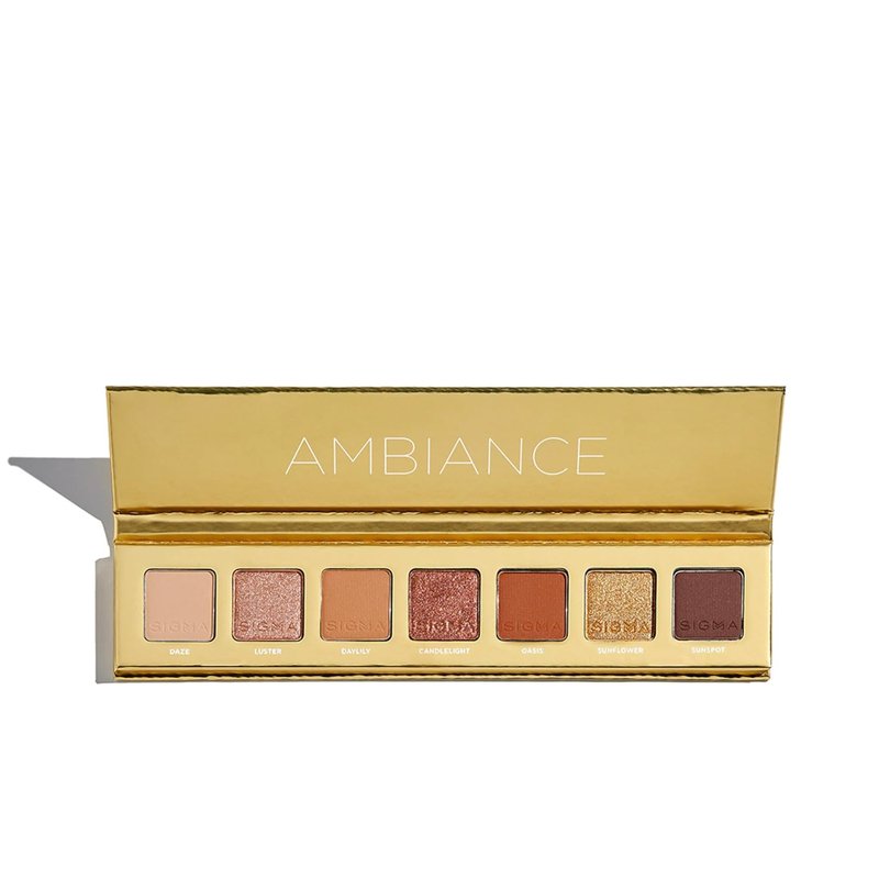 Sigma Beauty Mini Eyeshadow Palette - Ambiance Shades for Stunning Looks