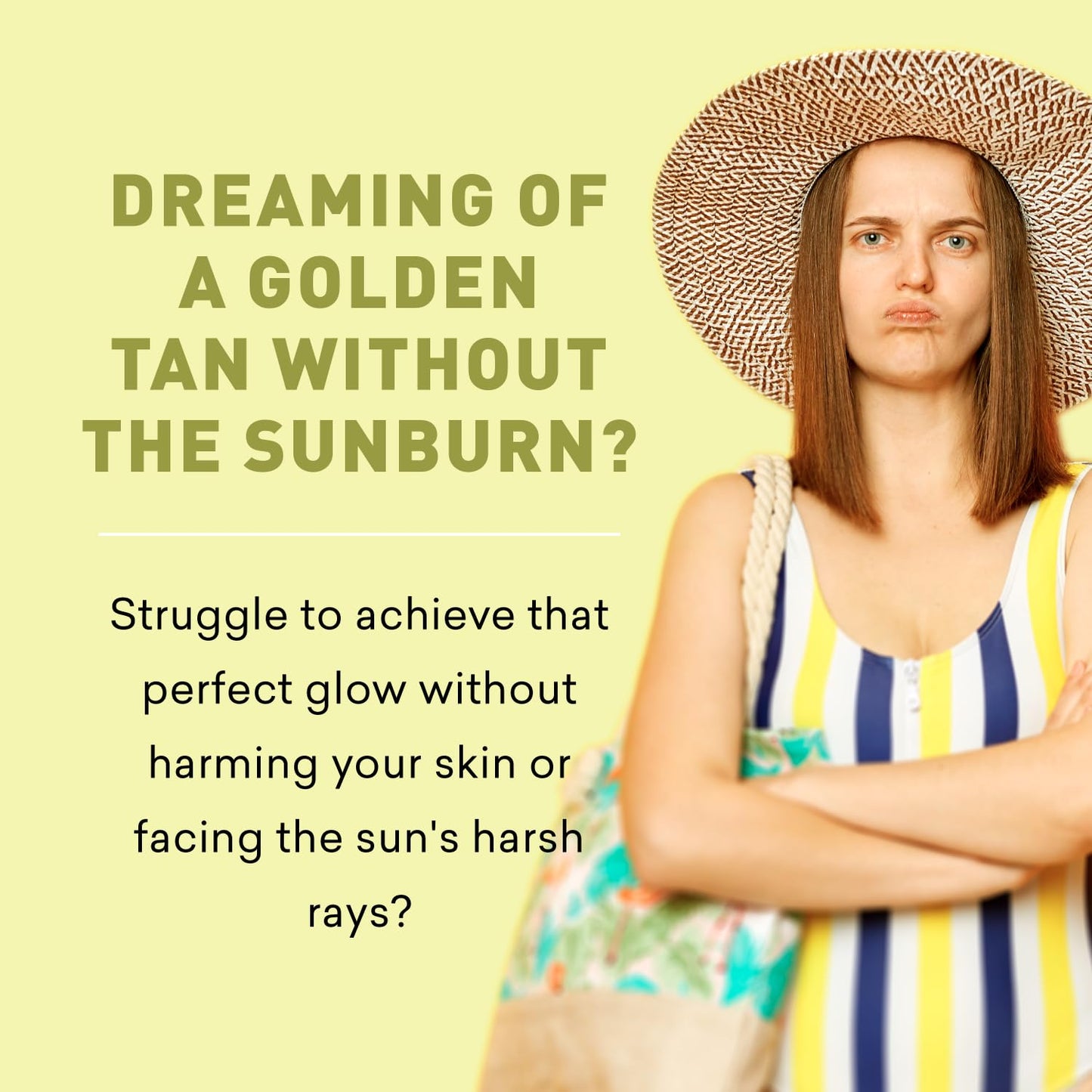 Just Nutritive Indoor Tanning Oil | Natural Tanning Bed Accelerator for Fast, Dark, Long-Lasting Tan | Moisturizing Body Oil with Vitamin E & Botanical Extracts | 8 Fl Oz