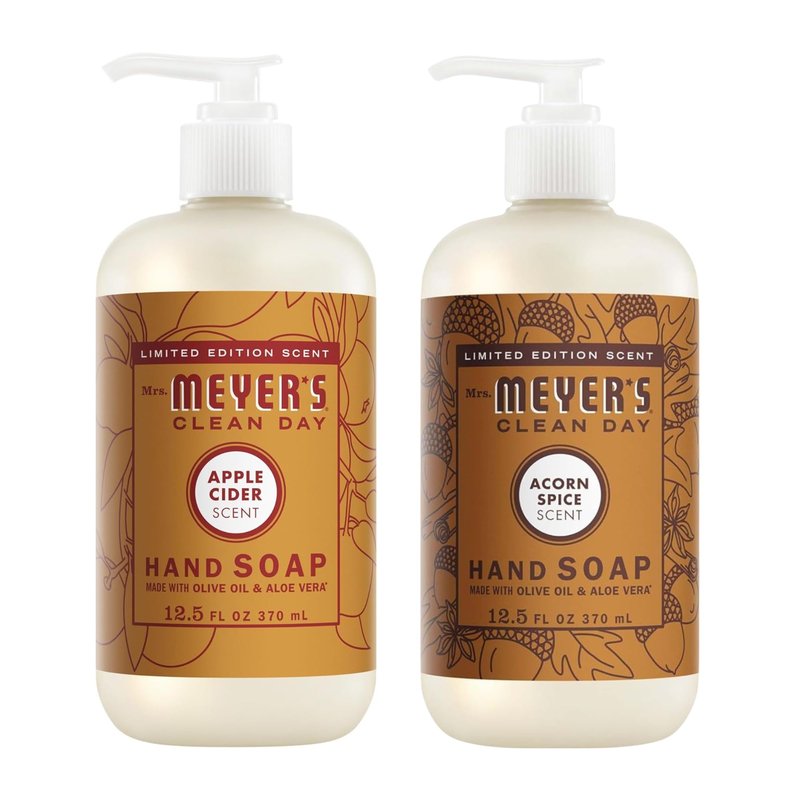 Mrs. MEYER'S CLEAN DAY Hand Soap 12.5 Fl Oz New Spring Scent Variety Pack (Lilac + Daisy + Rose)