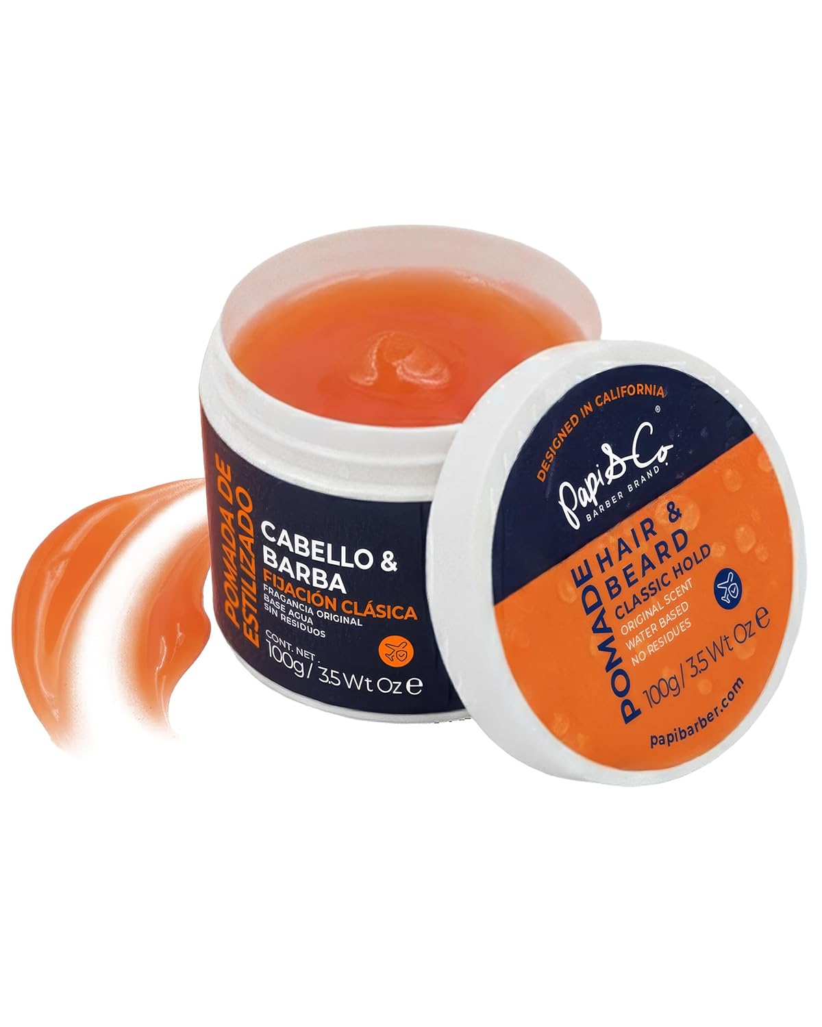 Men’s Water-Based Pomade | Versatile Hair Styling Product with No Residue & Classic Hold - 115g