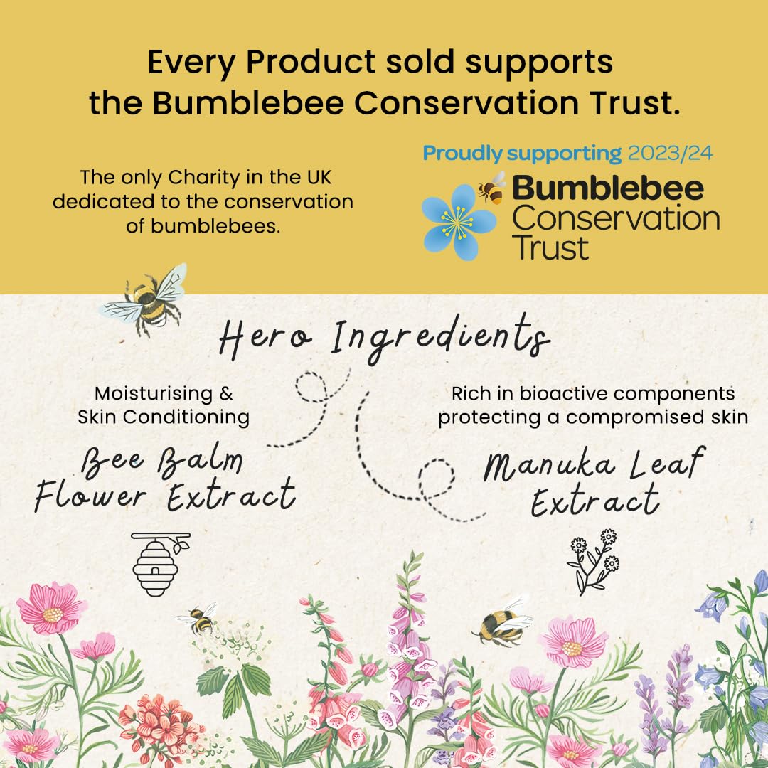 Heathcote & Ivory Busy Bees Vegan Honey Hand Cream Tin 3.4oz