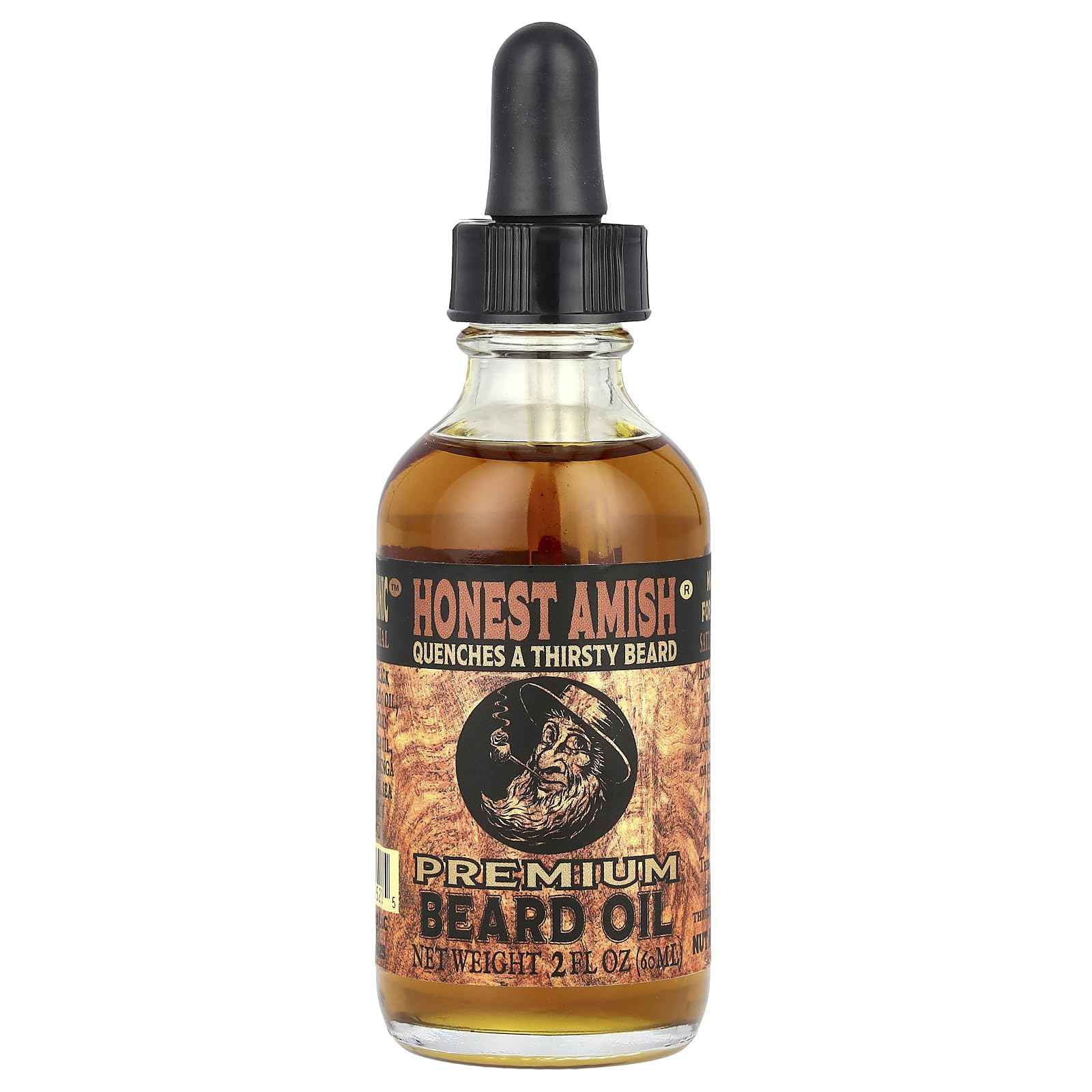 Honest Amish - Premium Beard Oil - 2 Ounce
