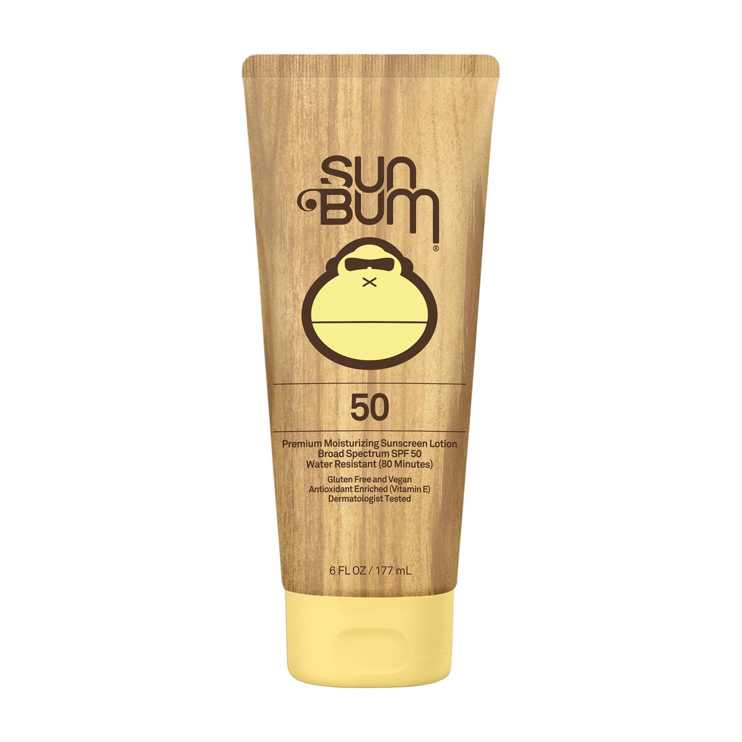 Sun Bum Original Moisturizing Sunscreen Lotion, Broad Spectrum SPF 50, 6 Fl Oz