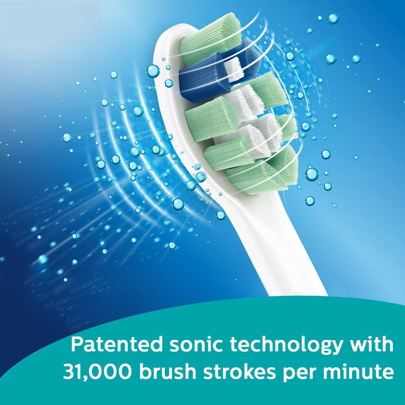 Philips Sonicare Electric Toothbrush - 2 Series Plaque Control, Rechargeable | HX6211