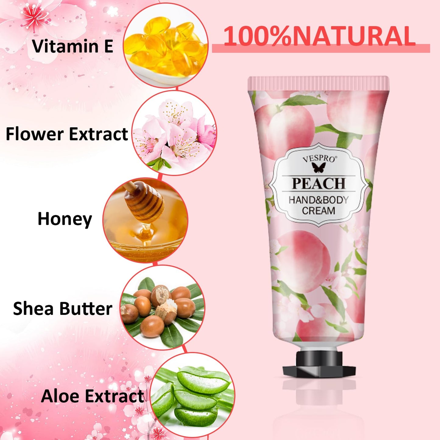 VESPRO 140 Pack Hand Cream Gifts Set, Bulk Gifts for Women, Hand Lotion Travel Size for Dry Cracked Hands, Mini Hand Cream for Teacher Appreciation Gifts, Thank You Gifts and Bridesmaid Gifts