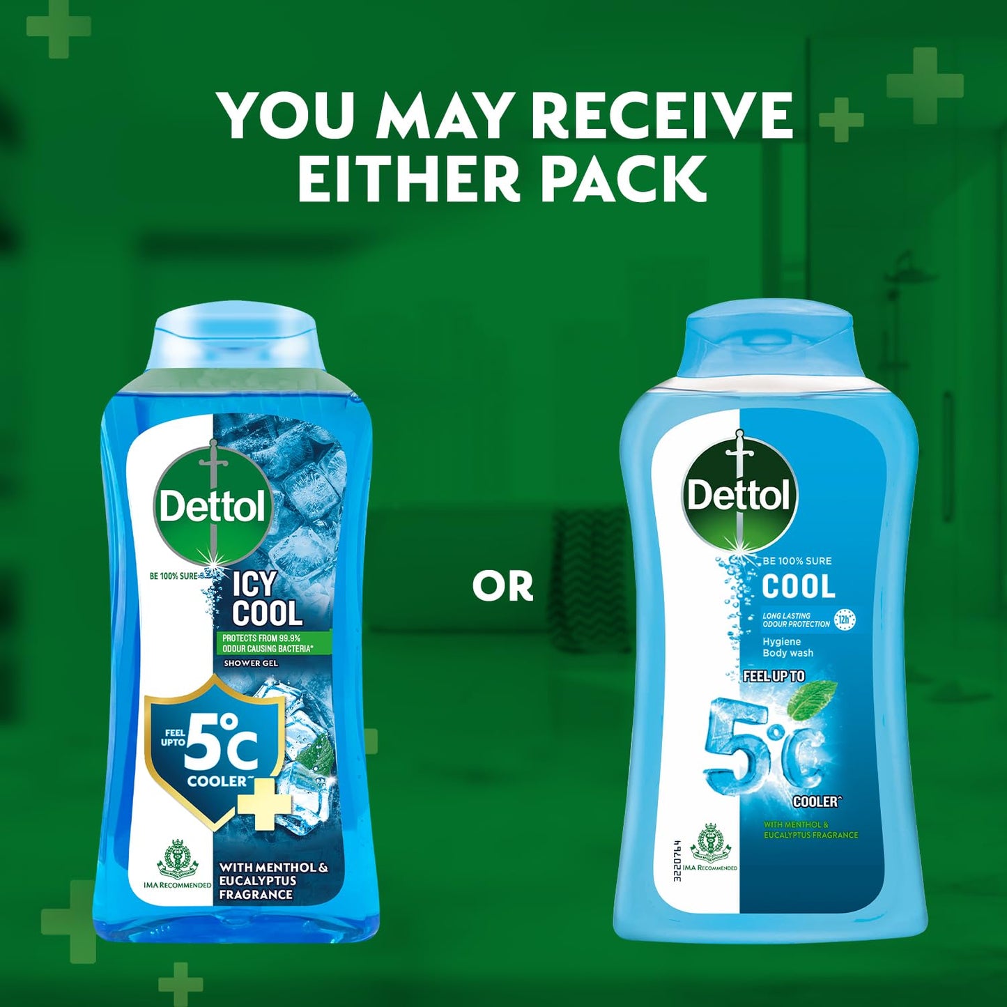 Dettol Body Wash and shower Gel, Cool - 250ml