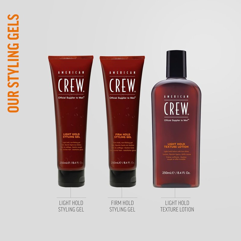American Crew Hair Texture Lotion - Lightweight Hold for Fine Hair | 8.4 fl oz