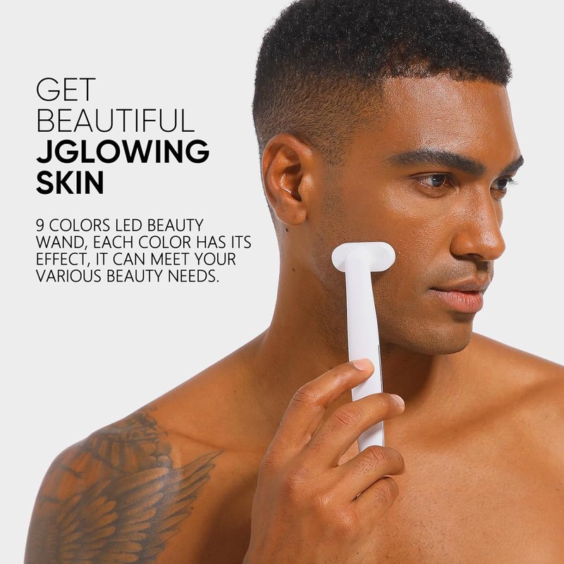 SmoothGlow 2.0 Pro 4D LED Red Light Therapy Wand - Anti-Aging Treatment for Face & Neck | Perfect Holiday Gift for Women