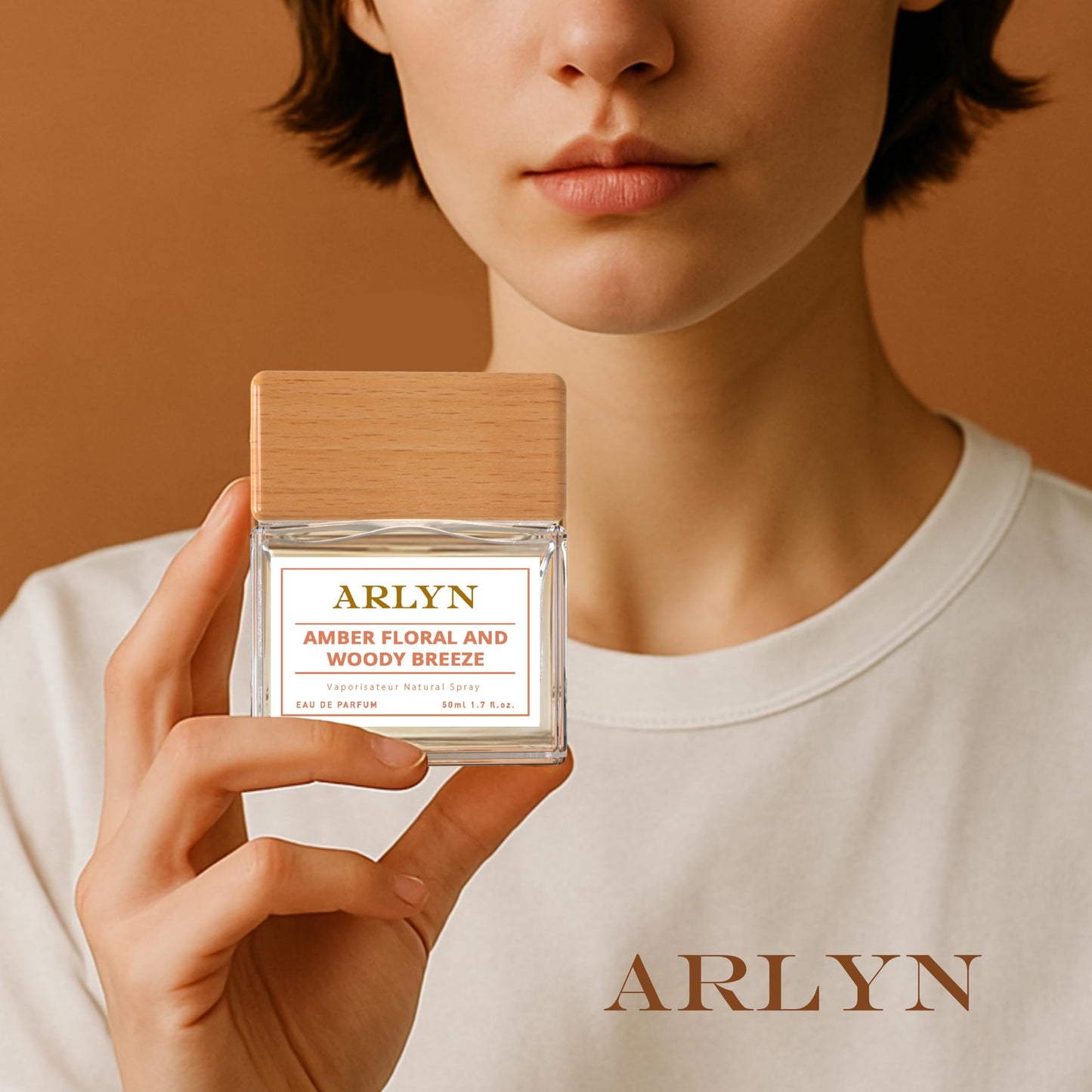 ARLYN Amber Floral Woody Breeze Eau De Parfum Inspired by Bc.arat Ruge 540, Long-Lasting Perfume for Men and Women, Vegan & Eco-Conscious with Clean Ingredients, Saffron, Jasmine, Cedar- 50ml / 1.7 oz