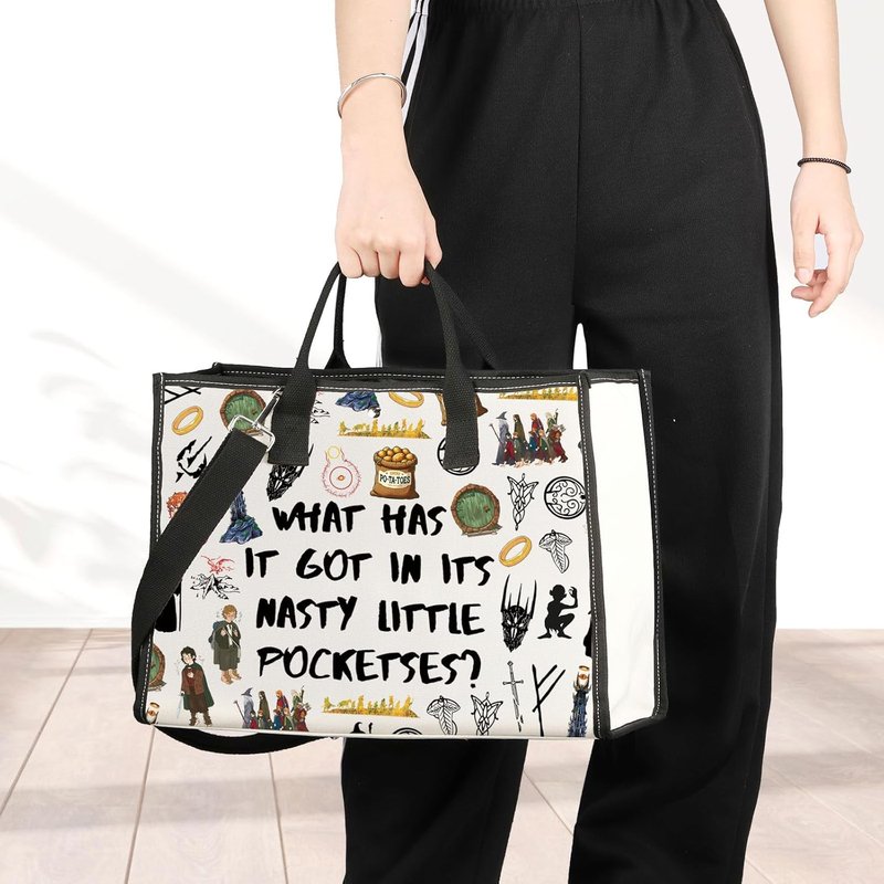 Fantasy Movie Makeup Bag - Unique Gift for Fantasy Lovers | Cosmetic Organizer with Fun Design