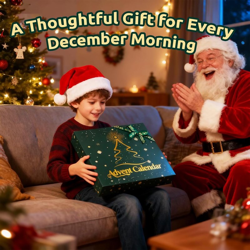 Advent Calendar 2025 - Skincare Gift Set for Women | 24 Days of Holiday Beauty & Spa Gifts