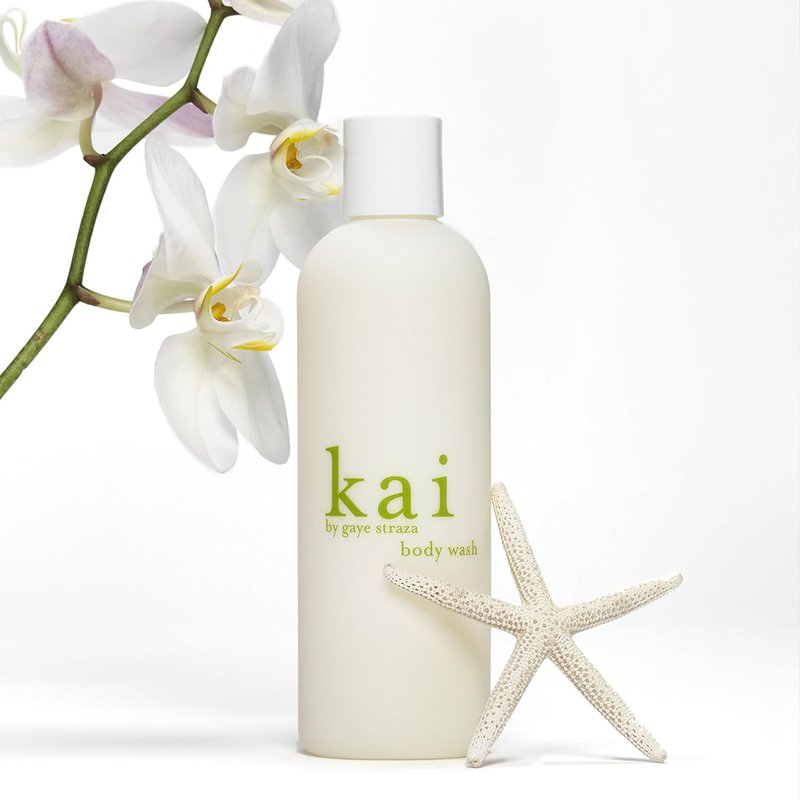 Kai Body Wash - Foaming Body Wash with Vitamin E & Cucumber Extract | 8 Fl Oz, Vegan & Cruelty-Free