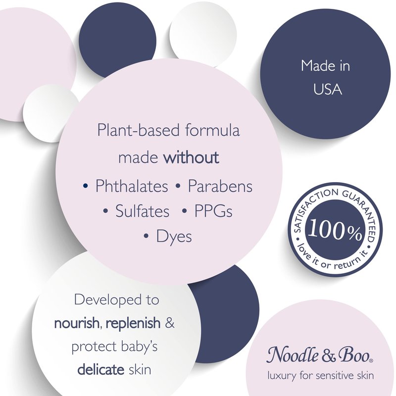 Noodle & Boo Ultimate Baby Body And Face Cleansing Cloths, 6 pk, 432 ct. Crème Douce