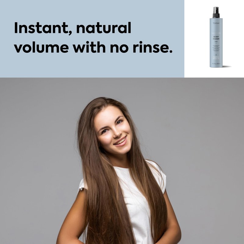 Lakmé Teknia Body Maker Mist, Volume Spray for Fine Hair, Hair Volumizing Spray, 10.2 Fl Oz