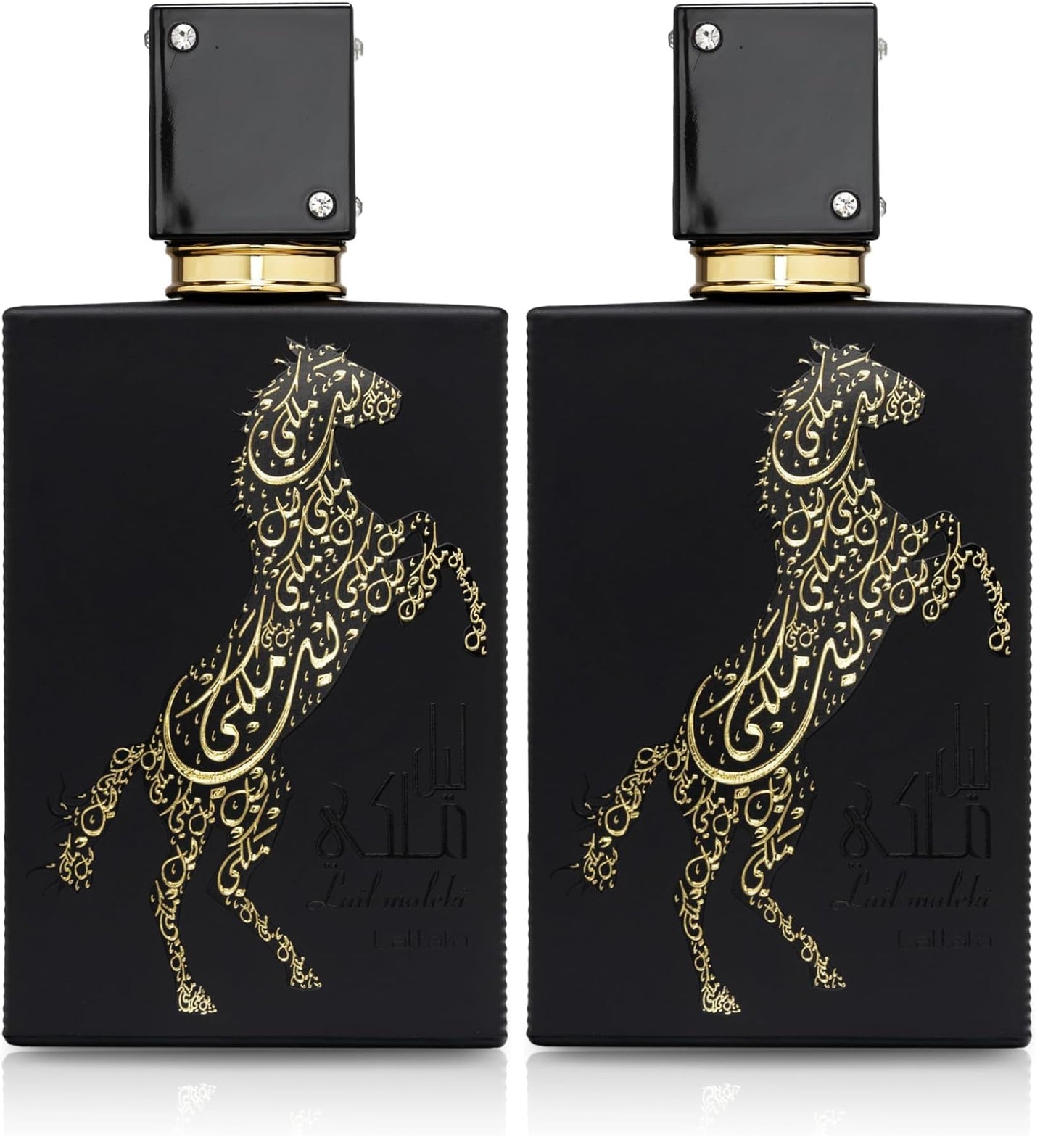 Lattafa Perfumes Lail Maleki for Unisex Eau de Parfum Spray, 3.4 Ounce (Pack of 2)