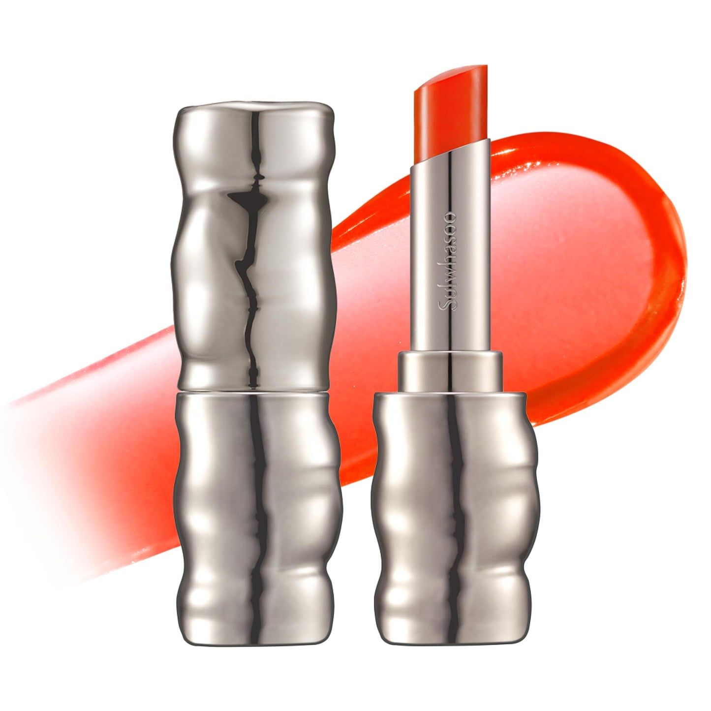 Sulwhasoo Perfecting Lip Color Amber | Korean Tinted Lip Balm | Hydrating Lip Treatment | Smooths Dry Lips & Adds Sheer Orange Shine, No. 520 Amber