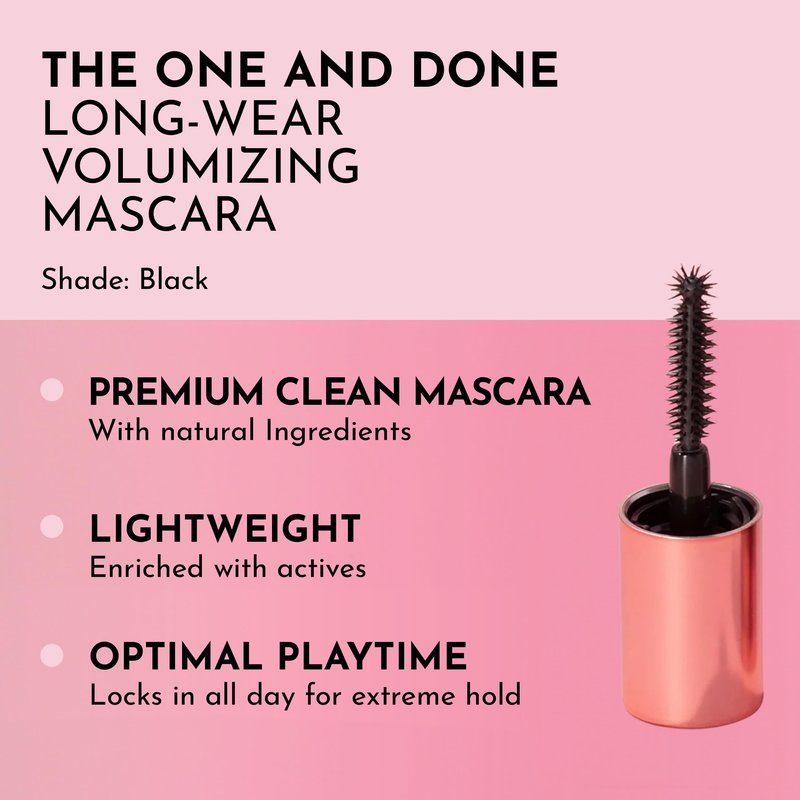 LAWLESS Women's The One & Done Volumizing Mascara, sunset peach, 0.4 Fl Oz