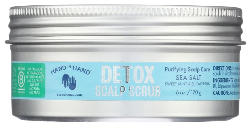 Scalp Scrub Detox - Deep Cleansing Exfoliant for Healthy Hair - 6 Ounce