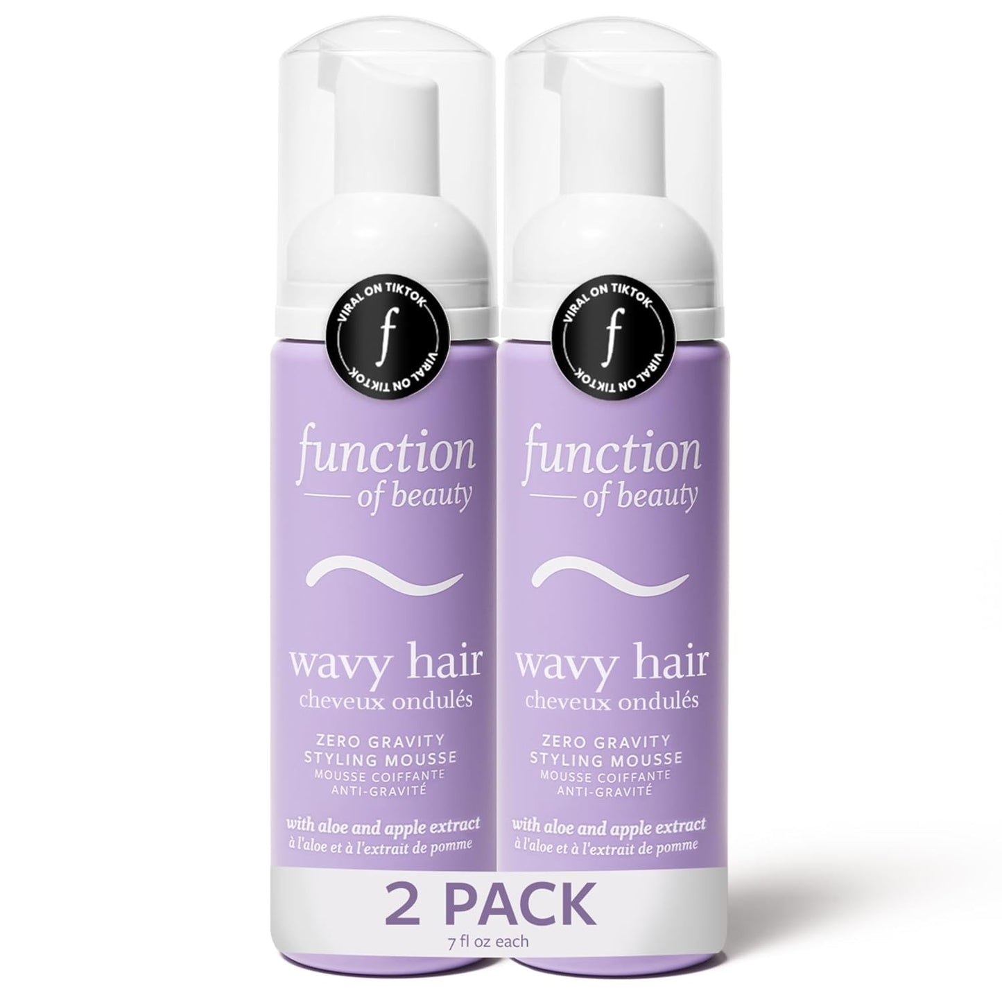 Wavy Hair Mousse for Styling - Anti-Frizz Volume & Definition | Lightweight Texturizing Foam for Natural Waves