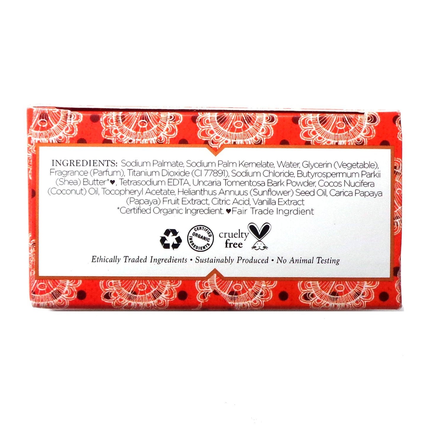 Nubian Heritage Bar Soap Coconut And Papaya 5 oz - Multi-Pack (3 bars)