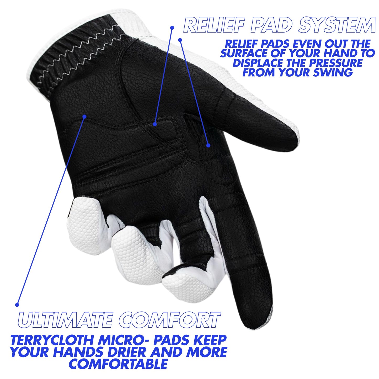 Bionic Men's RelaxGrip 2.0 Golf Glove (Small, Right)