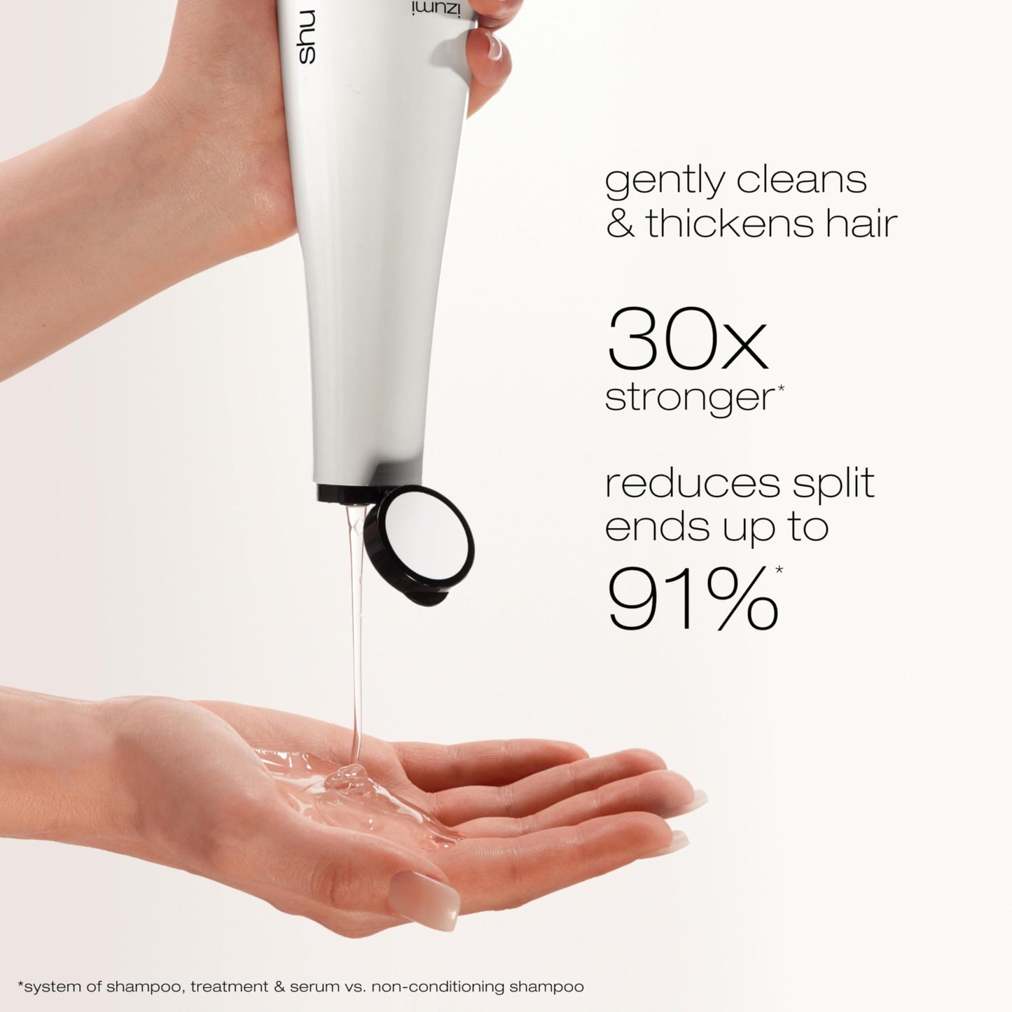 shu uemura art of hair Izumi Tonic Strengthening & Thickening Rice Water Shampoo | Hydrates and Repairs Damaged Hair | Smooths and Adds Shine | With Japanese Rice Water | For All Types of Fragile Hair