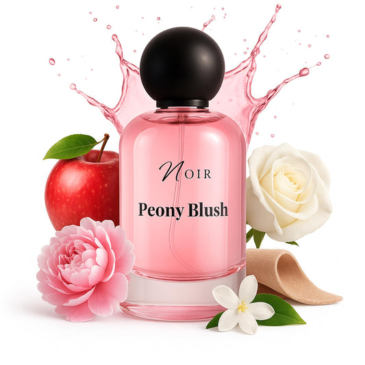 NOIR Dewy Blossom Eau de Parfum for Women – Fresh, Fruity and Floral Fragrance of Pear, Freesia & Rose with a soft Amber base | Long Lasting Luxury Scent – 100ml / 3.4 Fl Oz