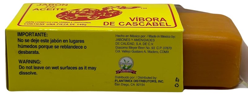 Rattlesnake Soap - Original 140g | Pack of 6 - Natural Ingredients for Skin Care