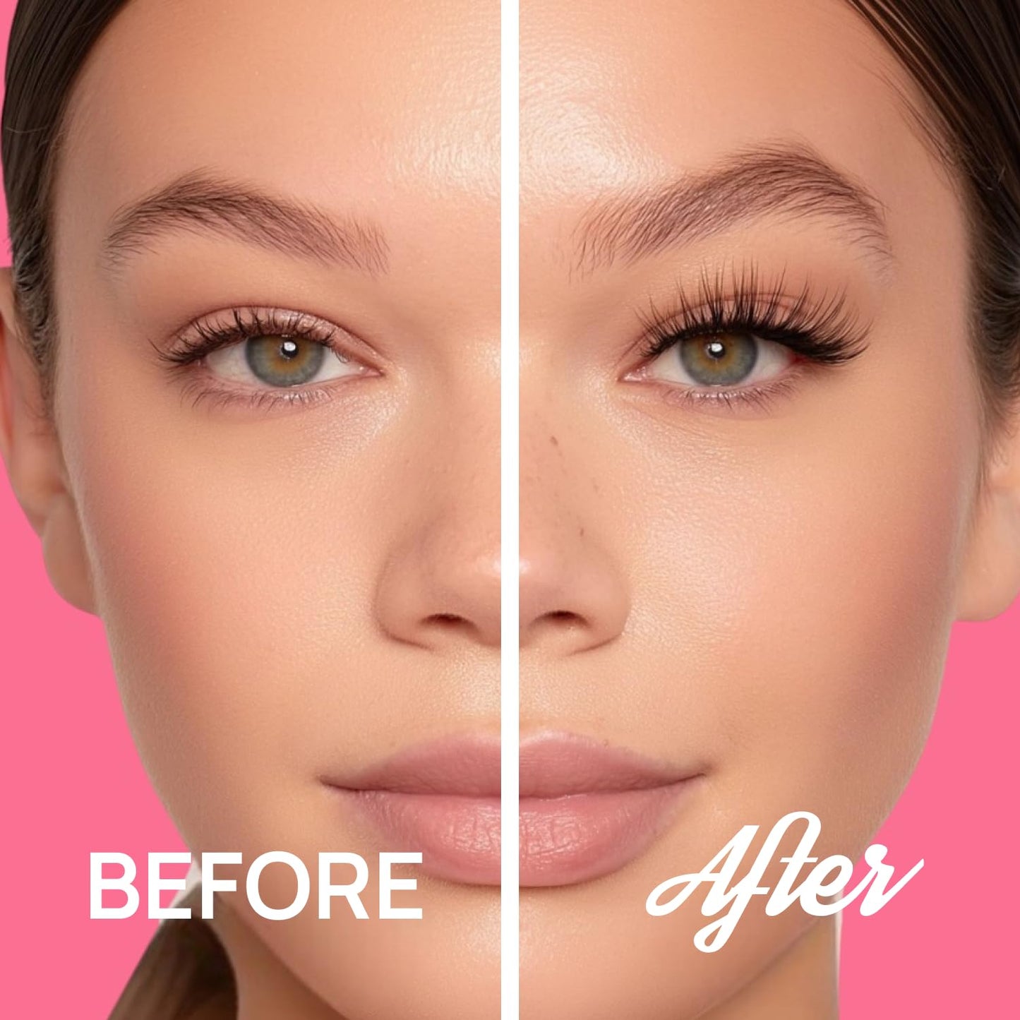 Magnetic Eyelashes - Full Out Glam Star Power | Premium Reusable, Dramatic Natural Look, Easy Application