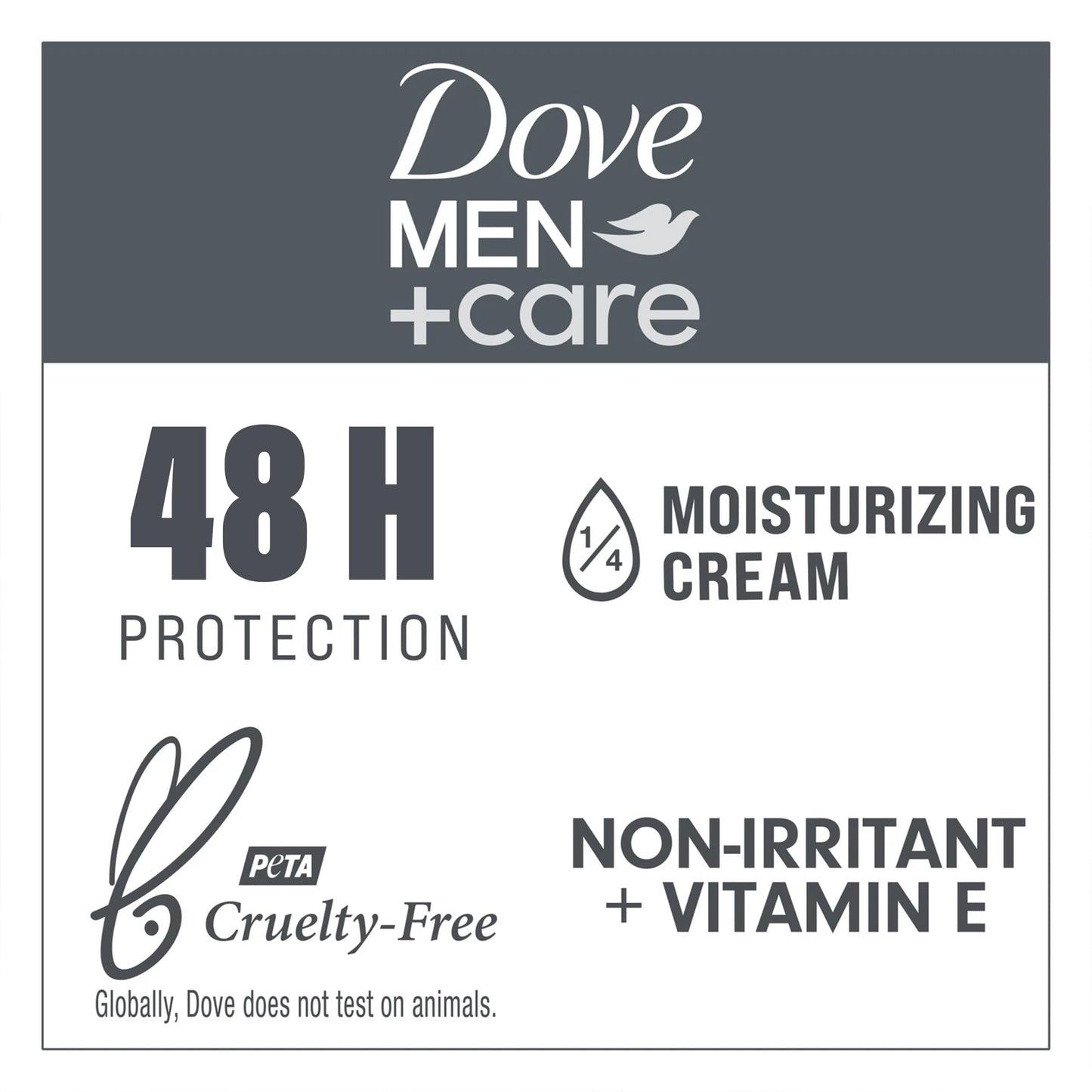 Dove Men + Care Antiperspirant Deodorant Spray, 6 Pack, 48H Protection, Long-Lasting Extra Fresh Scent, Soothes & Moisturises Skin, 5 oz. Each