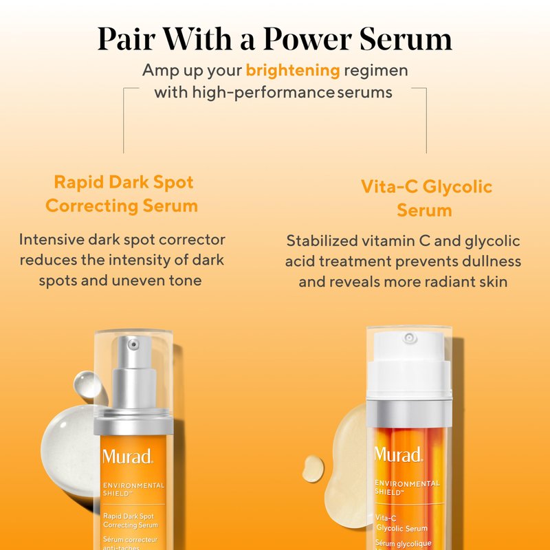 Murad Essential-C Day Moisture SPF 30 - Vitamin and Antioxidant-Rich Broad Spectrum Sunscreen - Hydrates and Brightens 1.7 Fl Oz