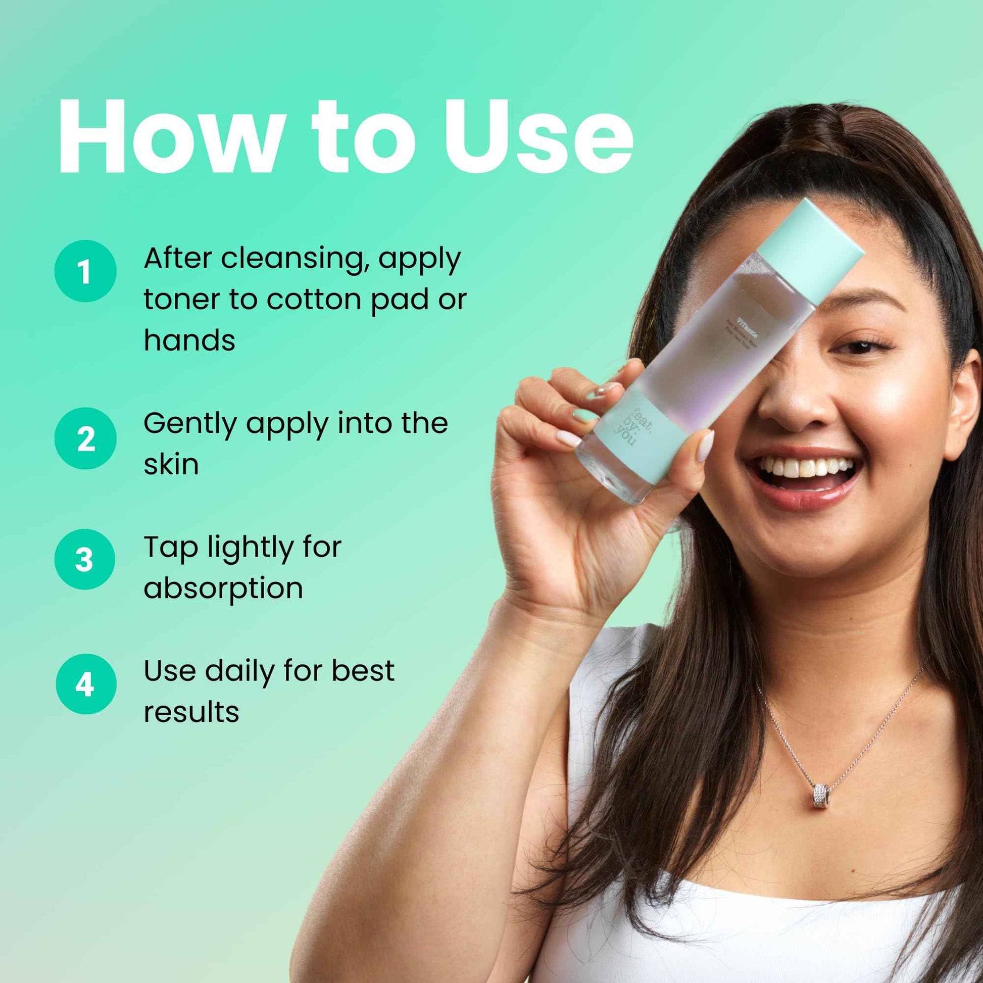 Feat By You ViTassie Pure Mountain Water First Care Toner - (5.41 FL OZ) Hydrating Toner for Face with Vitamin C & Hyaluronic Acid, Korean Skin Care Pore Minimizer Facial Toner, Vegan, Made in Korea