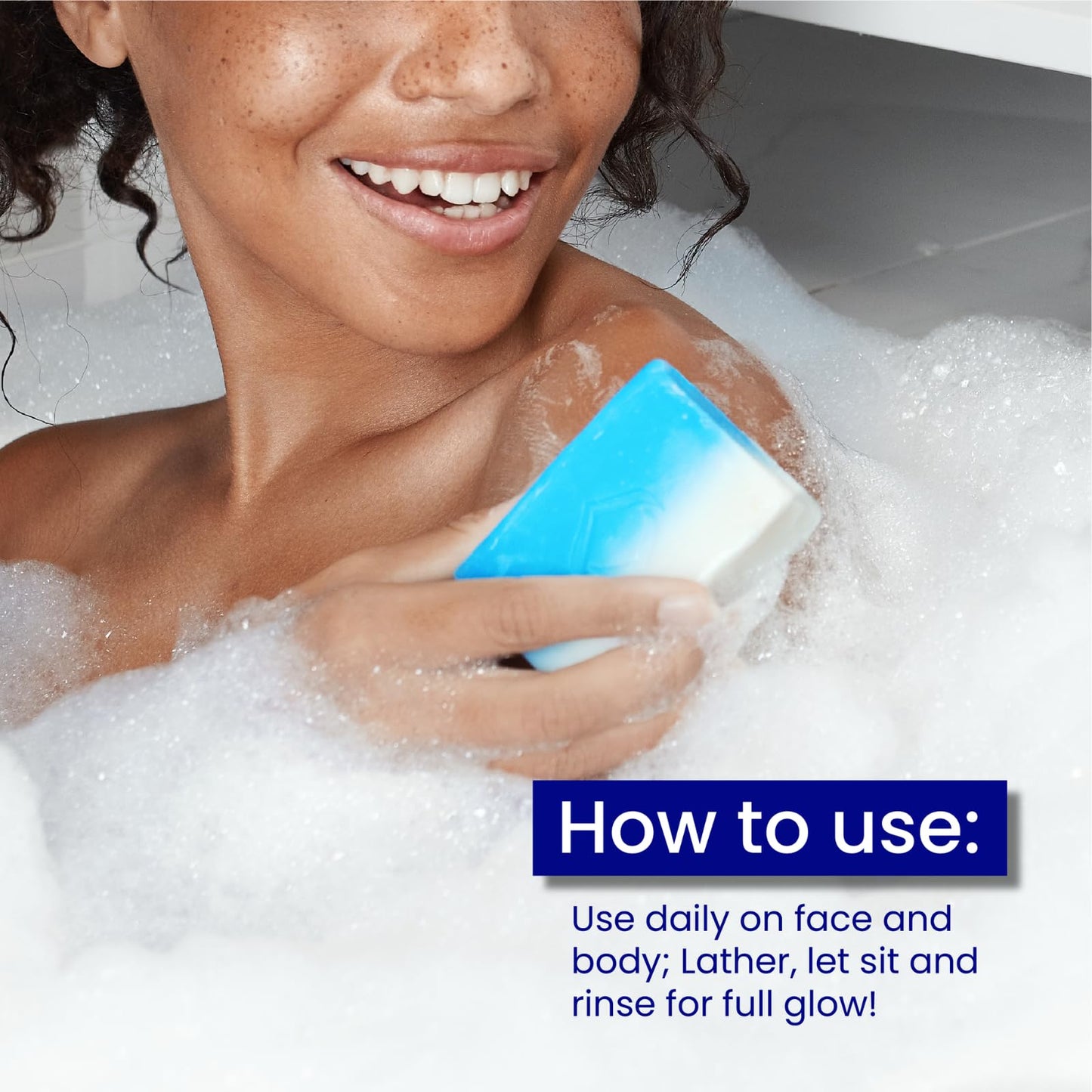 Relumins Advance Intensive Skin Repair Soap with TA Stem Cell, Rejuvenation, Body Soap Bar, and Licorice for Softer, Smooth Skin, for a Glowing Summer Skin 135g x 5 Bars