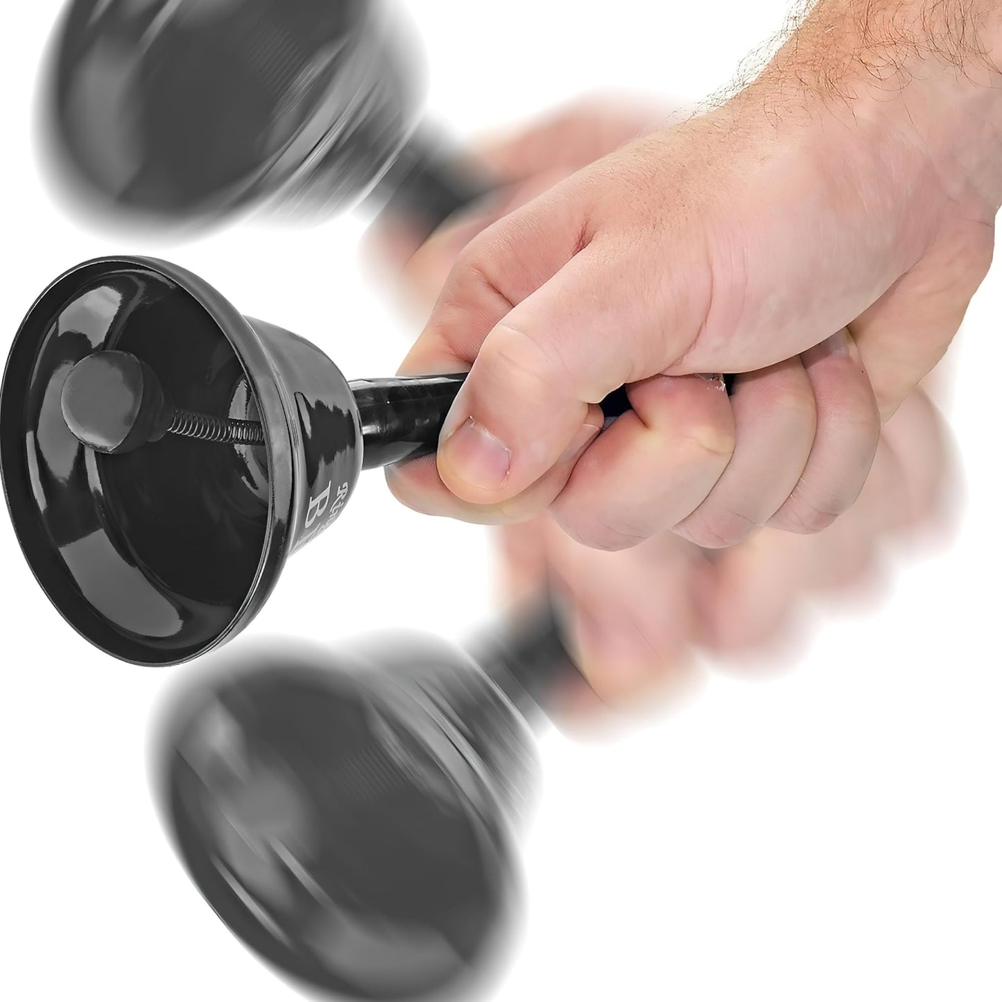 Fairly Odd Novelties 'Ring for Beer' Handbell - Sleek Black, Fun Gag Gift - Perfect for Beer Lovers, Parties, and Relaxation!