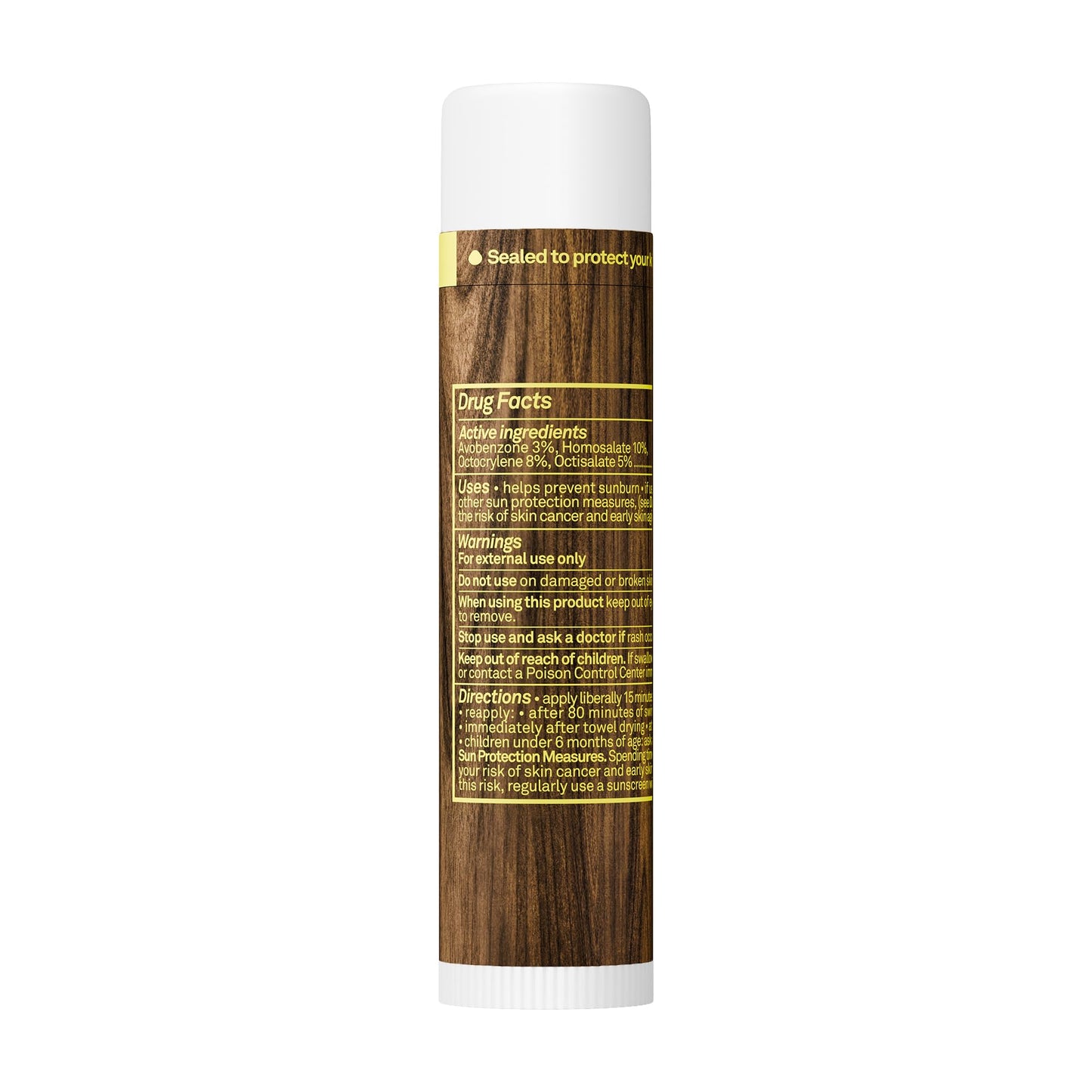 Sun Bum SPF 30 Sunscreen Coconut Lip Balm - Moisturizing Aloe Vera and Vitamin E - Vegan - Broad Spectrum UVA/UVB Lip Protection - 0.15 oz Stick
