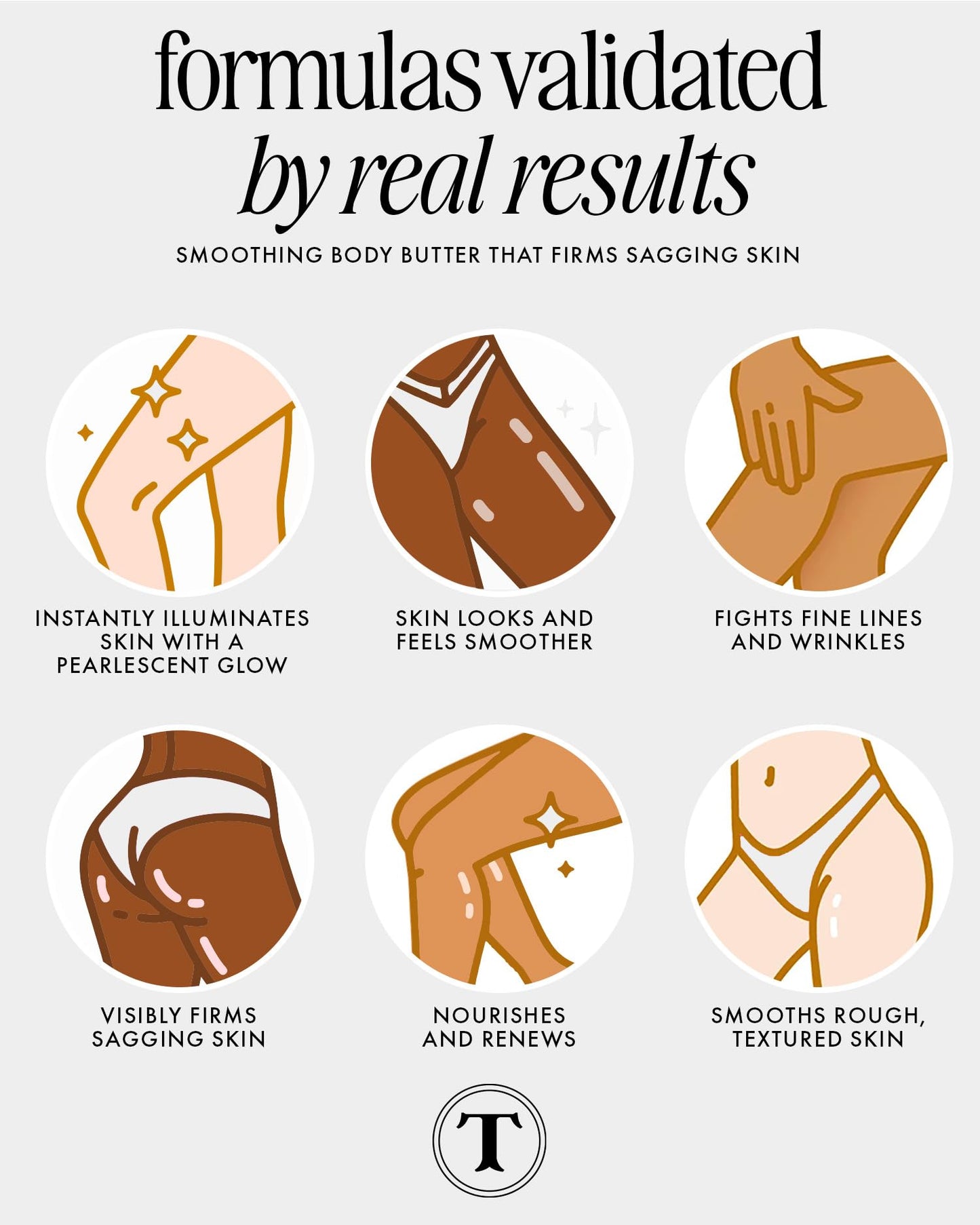 Truly Beauty Vanilla Baby Shimmer Body Butter | Smoothing & Firming Body Moisturizer with Bakuchiol & Niacinamide | Softens, Plumps & Illuminates Skin | Pearlescent Glow & Sweet Vanilla Scent