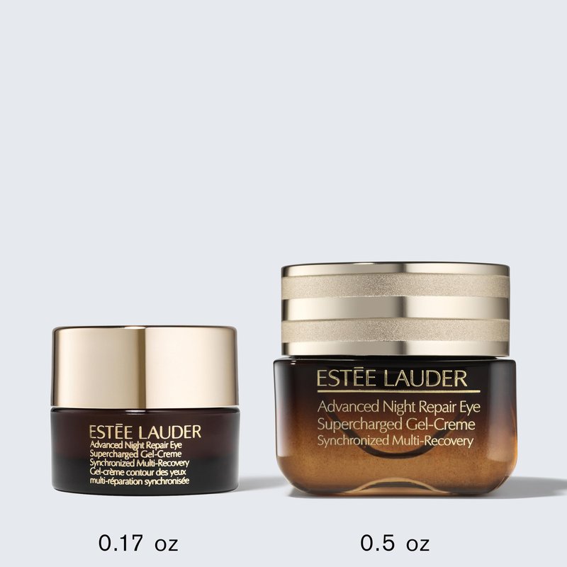 Estée Lauder Advanced Night Repair Eye Supercharged Gel-Cream Synchronized Multi-Recovery | Under Eye Cream for Dark Circles, Travel Size, 0.17 Fl Oz