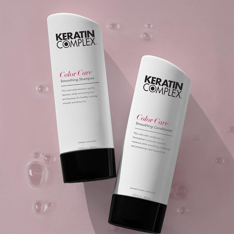 Keratin Complex Color Care Shampoo - Smoothing Formula for Vibrant Hair | 13.5 oz
