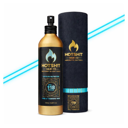 HOTSH!T HAIR CO Premium Hair Growth Spray for Thicker & Fuller Hair. Concentrated and Natural Cedar Caffeine Rosemary. Artisan blended for Men & Women. Alcohol & Fragrance Free.
