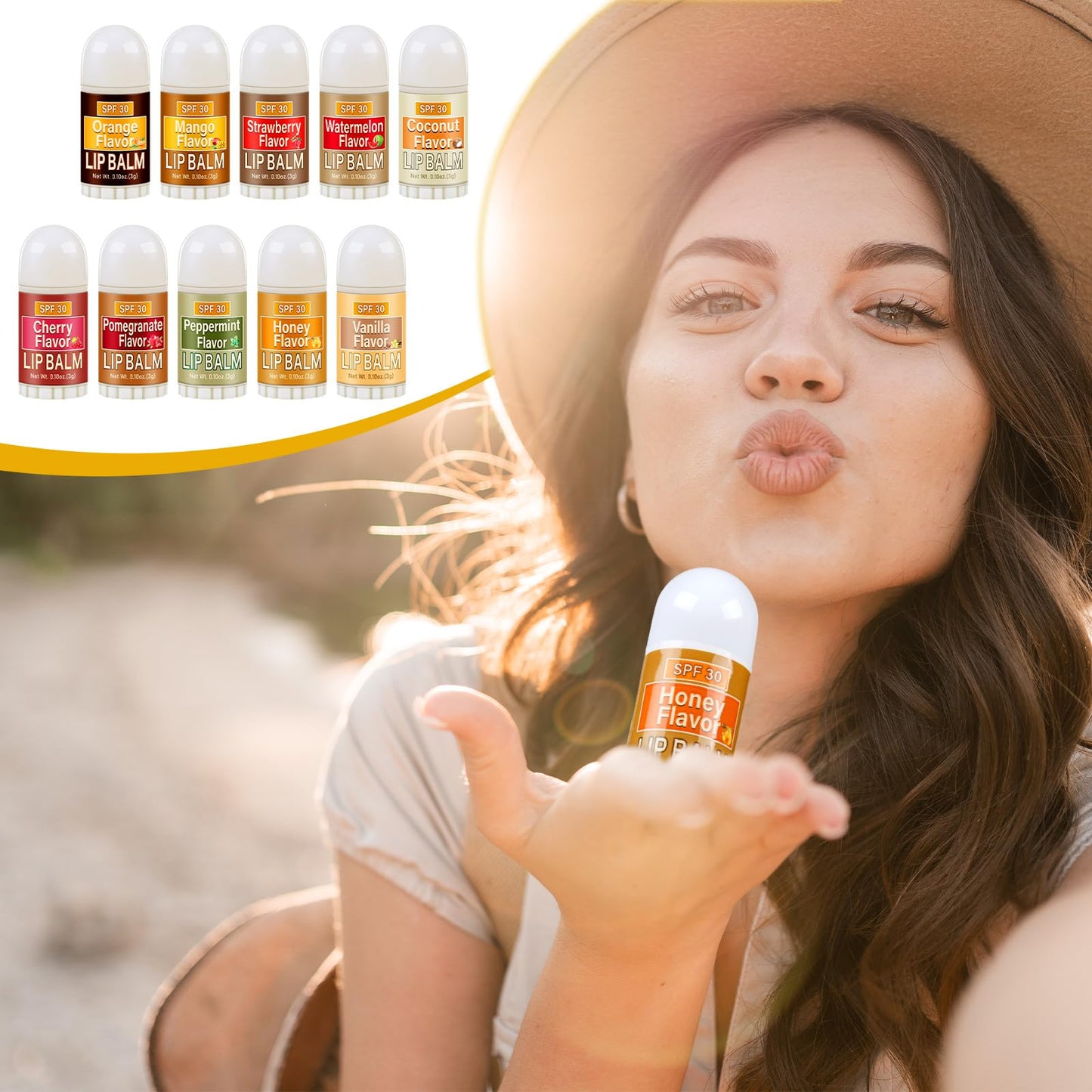 Dimsile Back to School Gift Sunscreen Lip Balms Bulk Spf 30 Assorted Lipbalm Sticks Sunscreen Lip Moisturizer Travel Size Summer Care Bag Stuffers for Beach Summer End of Year Party Favors(60 Pcs)