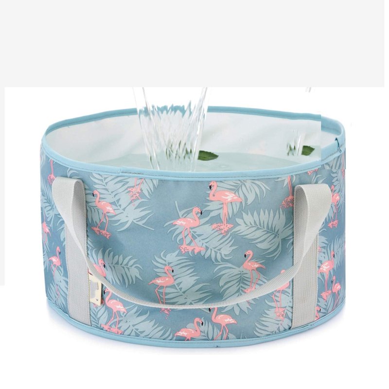 Collapsible Foot Bath Basin Foot Bucket for Soaking Feet Portable Foot Spa Tub Foldable Foot Bath Basin for Home, Travel, Camping, and Outdoor Use Ideal for Pedicure, Washing Vegetables, Fruits
