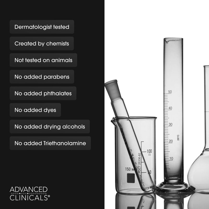 Advanced Clinicals Hyaluronic Acid Moisturizer Body Cream With Vitamin E | Hydrating Cream & Body Lotion For Women & Men To Help Improve Look of Wrinkles, Dry Skin, Crepey Looking Skin, 16OZ, 2-Pack