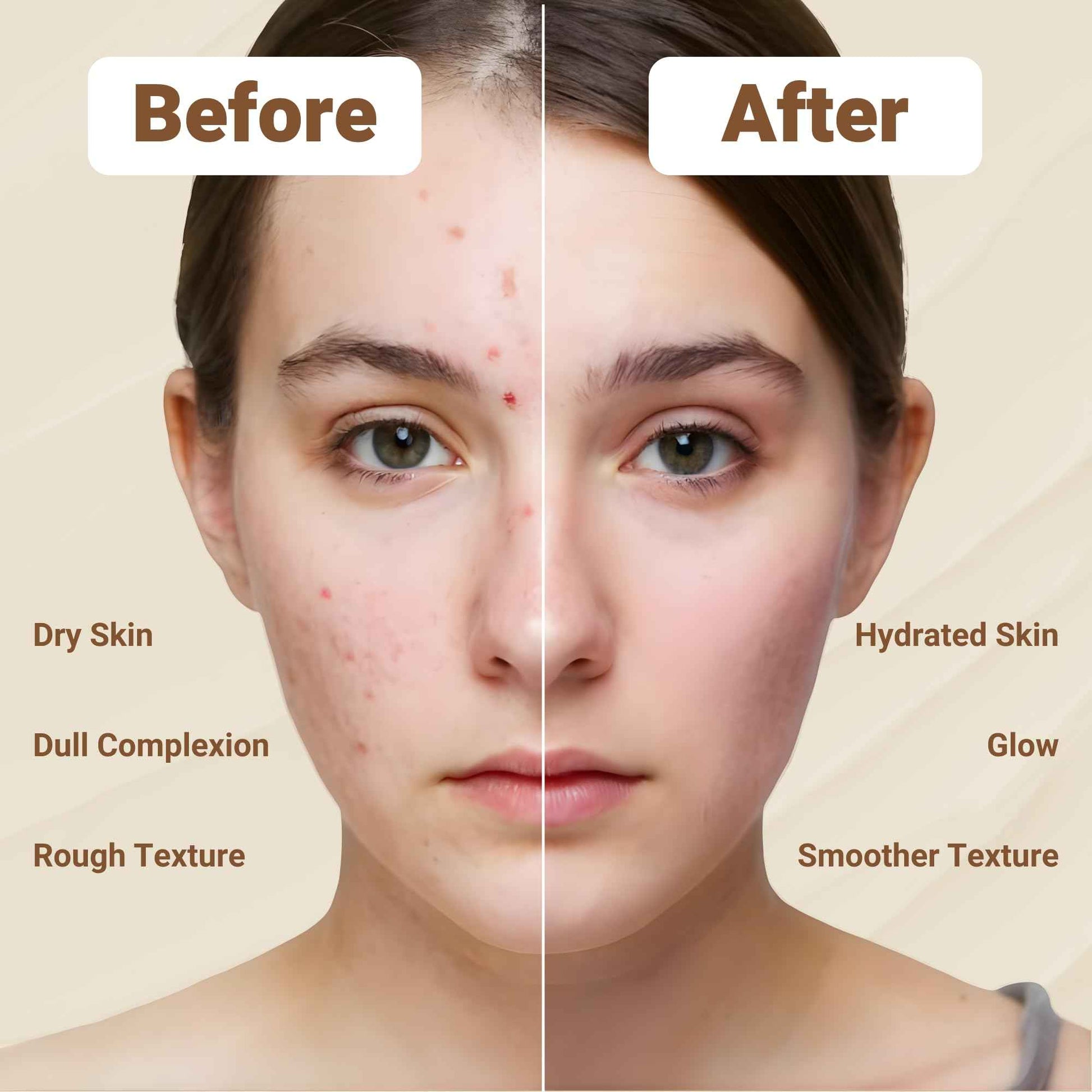 Annoor Saffron and Hyaluronic Acid Face Cream 3 Oz | Anti-Aging - Hydrating - Glowing